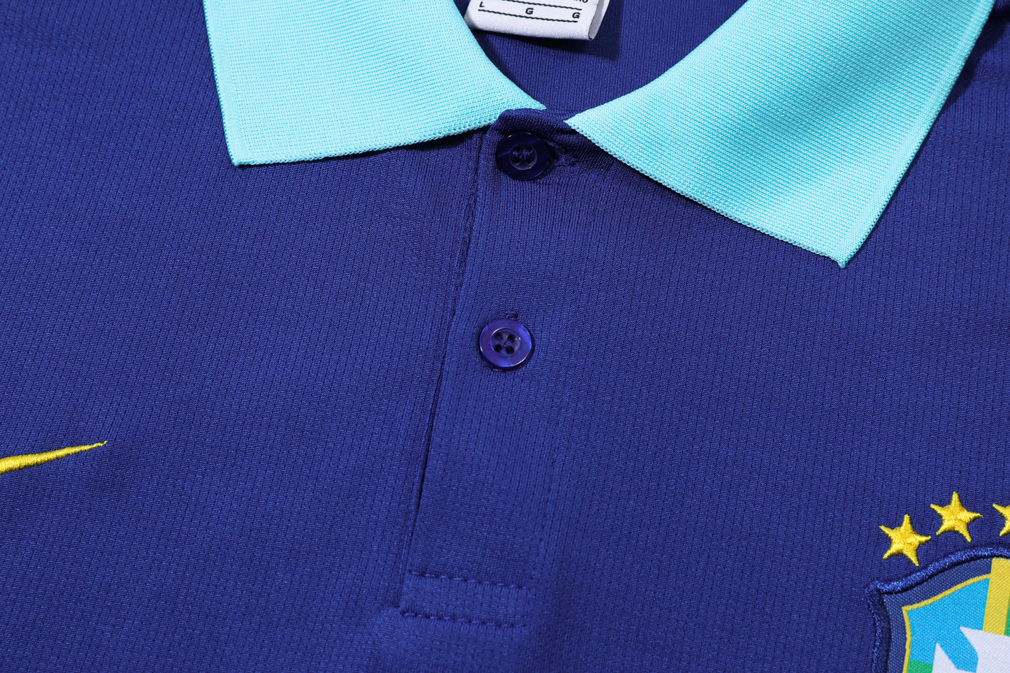 Kit Polo + Pants Brazil Blue 25/26