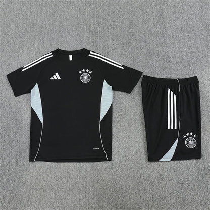 Kit Shirt + Shorts Germany Black Training 25/26