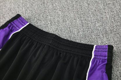 Kit Shirt + Shorts Real Madrid Black/Purple 25/26