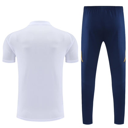 Kit Polo + Pants Real Madrid White/Blue 25/26