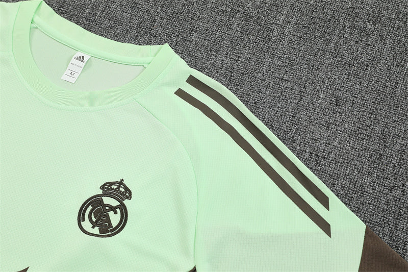 Kit Shirt + Shorts Real Madrid Green/Grey Training 25/26