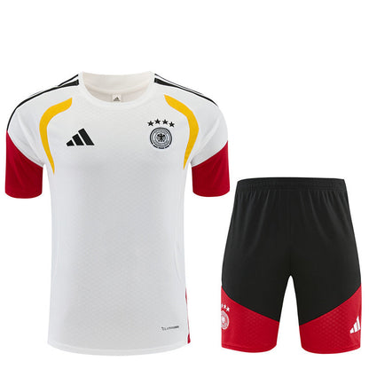 Deutschland Trainingsanzug Weiß/Schwarz 2026 | Fußball-Trainingsanzug