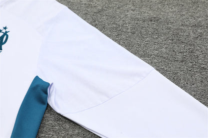 Tracksuit Olympique Marseille White Training 24/25