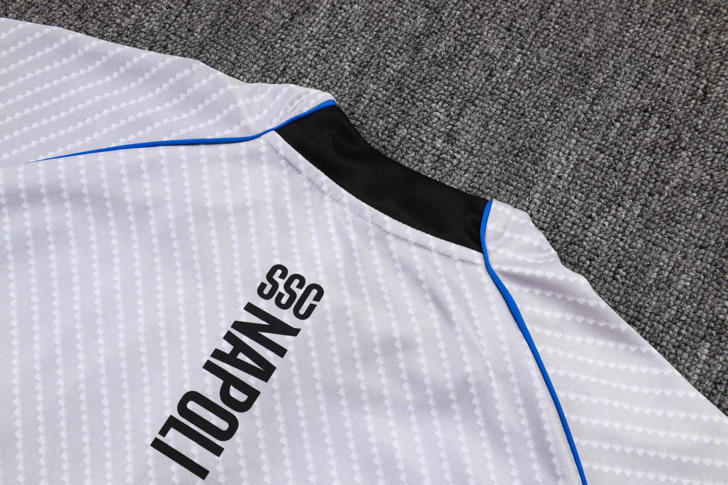 Napoli White/Black Tracksuit Half-Zip 25/26