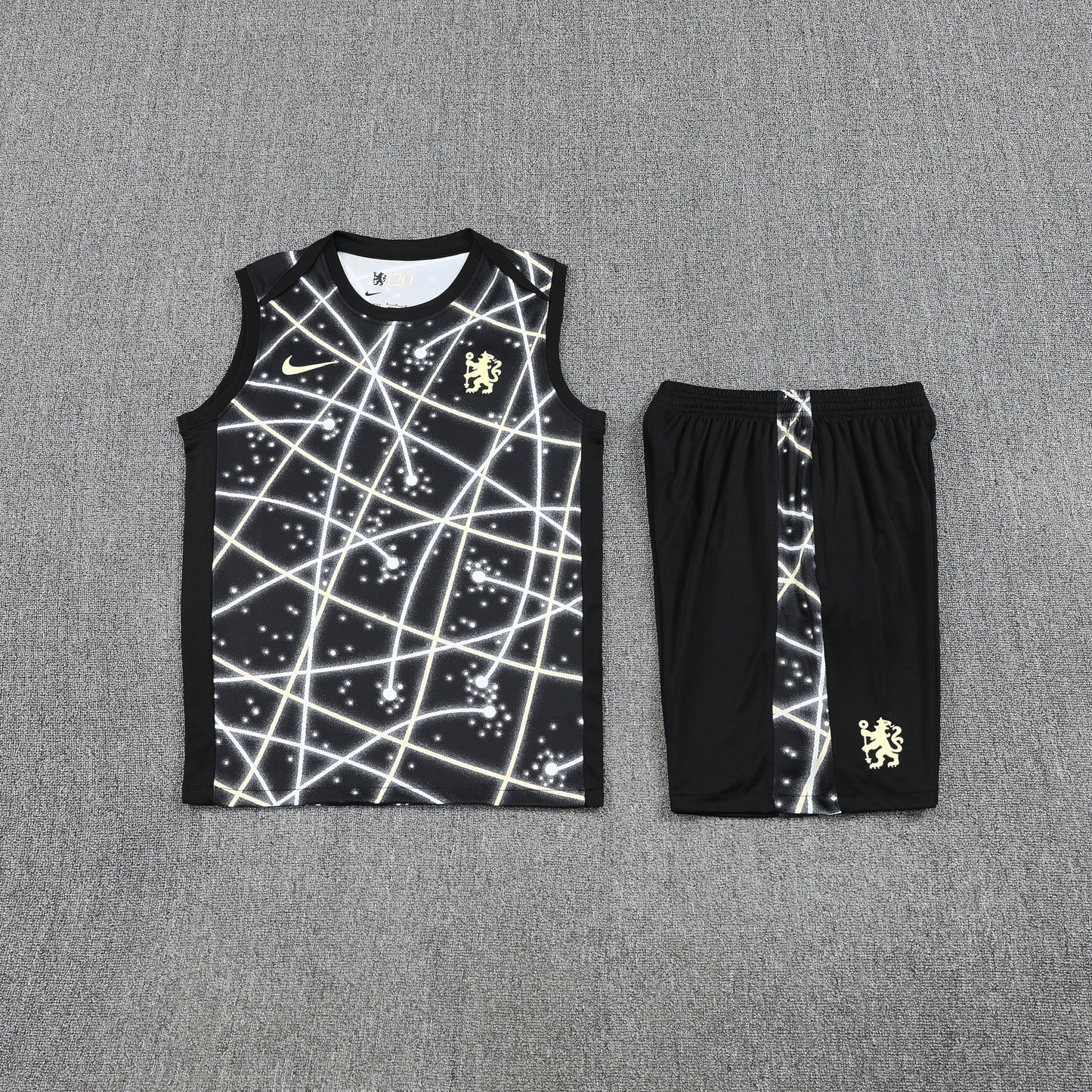 Kit Tank Top + Shorts Netherlands White/Black Training 25/26