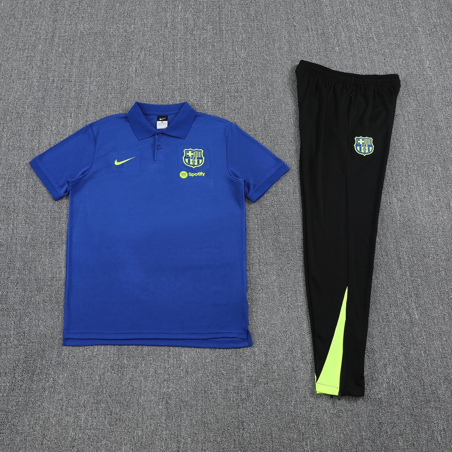 Kit Polo + Pants Barcelona Blue/Black 25/26