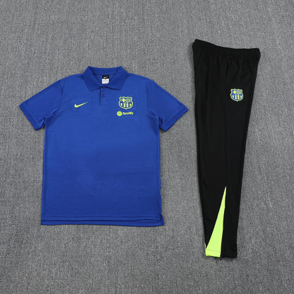 Kit Polo + Pants Barcelona Blue/Black 25/26