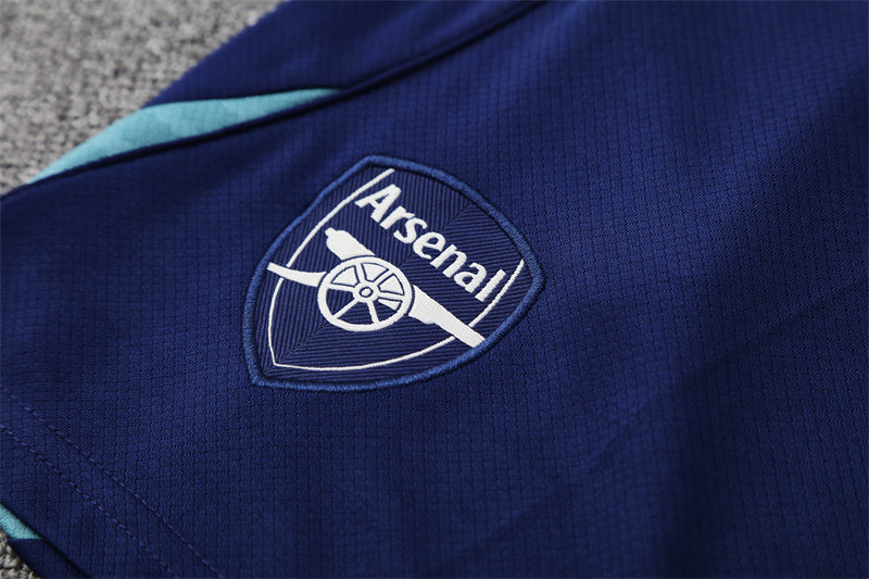 Arsenal Cyan/Blue Training Shirt + Shorts Kit 25/26