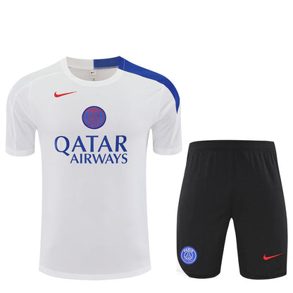 Kit Shirt + Shorts PSG Black/White 25/26