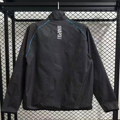 Napoli Black Windbreaker