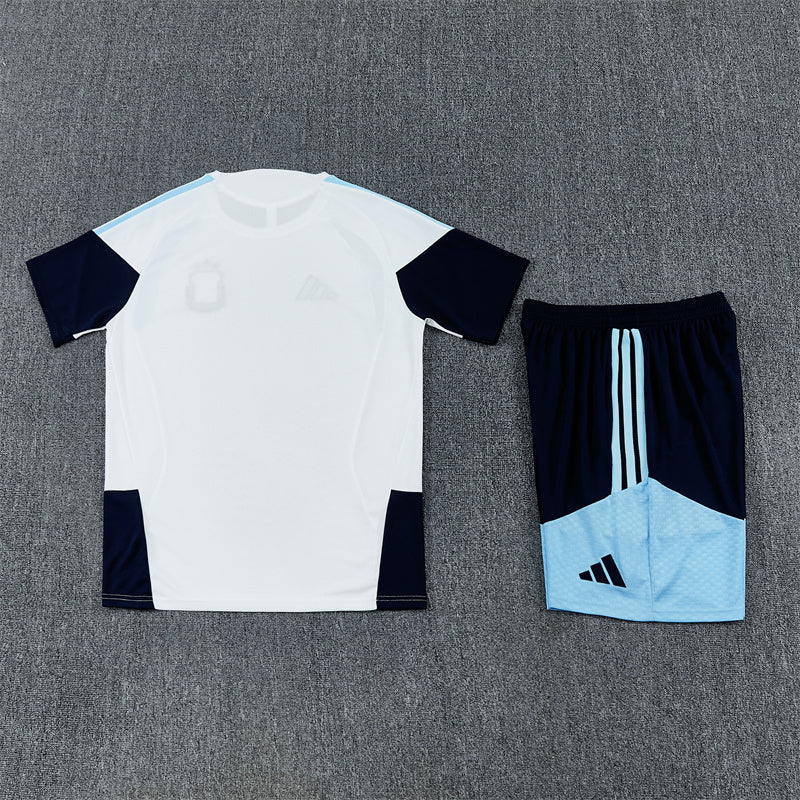 Argentinien Trainingsset Weiß/Blau 2026 | Fußballtrikot-Set