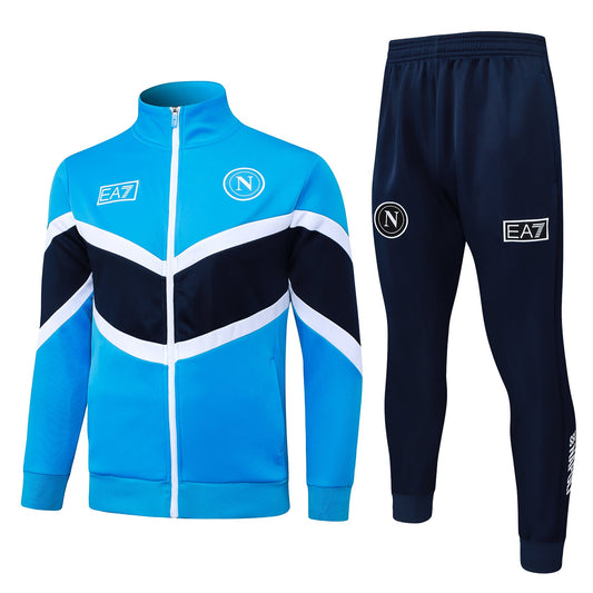 Napoli Blue Tracksuit Full-Zip 25/26