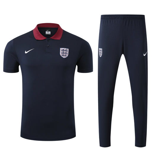 Kit Polo + Pants England Dark Blue 25/26