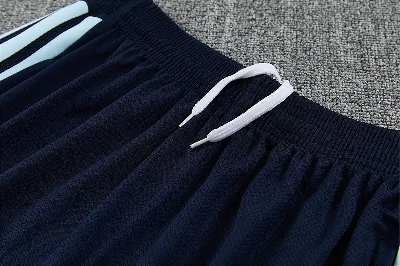 Completino Manica Corta Argentina Allenamento 2026 Blu Navy Uomo | Kit Allenamento