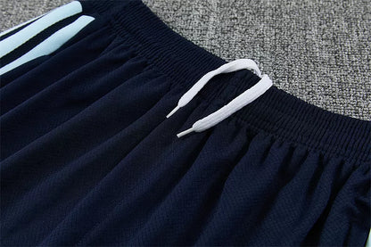 Completino Manica Corta Argentina Allenamento 2026 Blu Navy Uomo | Kit Allenamento