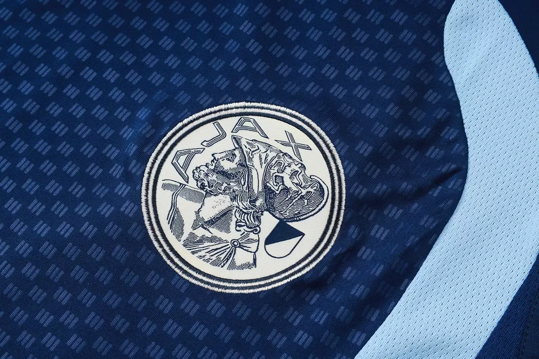 Completino Canottiera Ajax 26/27 Uomo Blu Navy | Kit Allenamento - CalcioVivo