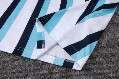 Completino Canottiera Argentina 26/27 Uomo Bianco Azzurro Blu Navy | Kit Allenamento - CalcioVivo