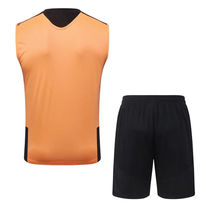 Completino Canottiera Arsenal 26/27 Uomo Arancione | Kit Allenamento - CalcioVivo