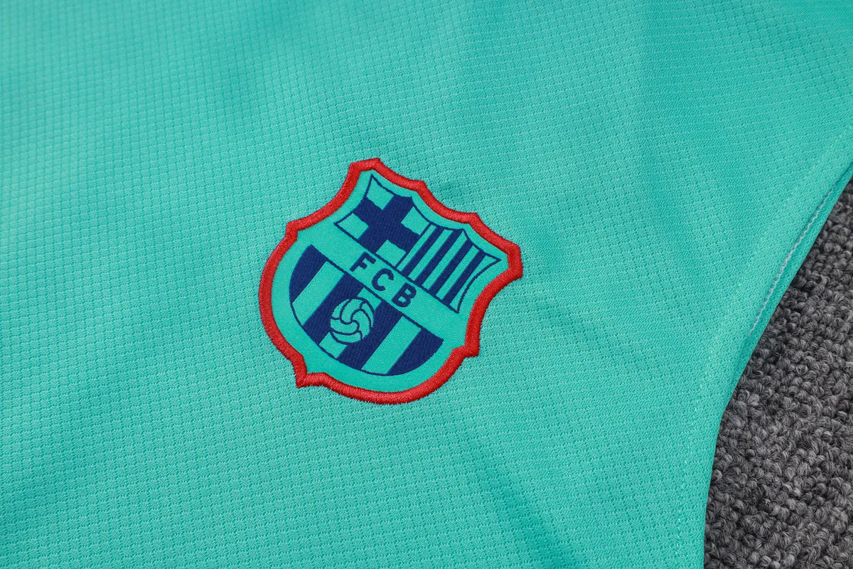 Completino Canottiera Barcelona 26/27 Azzurro