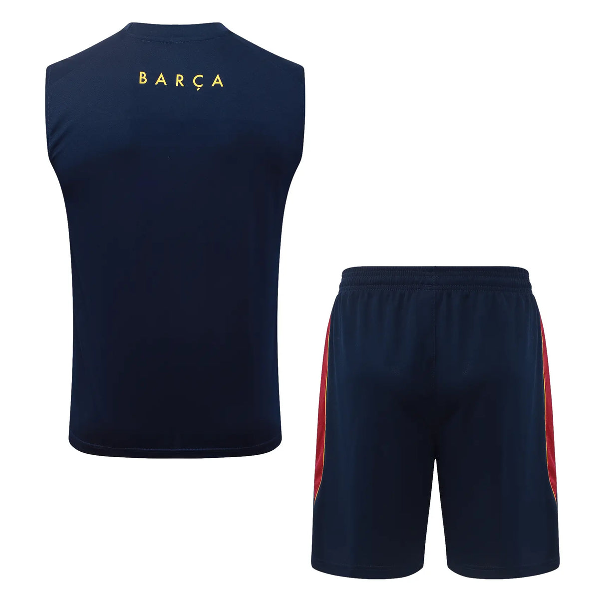 Completino Canottiera Barcelona 26/27 Uomo Blu Navy | Kit Allenamento - CalcioVivo