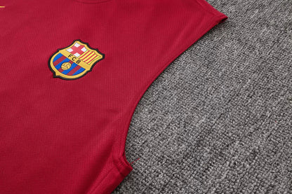 Completino Canottiera Barcelona 26/27 Uomo Bordeaux | Kit Allenamento