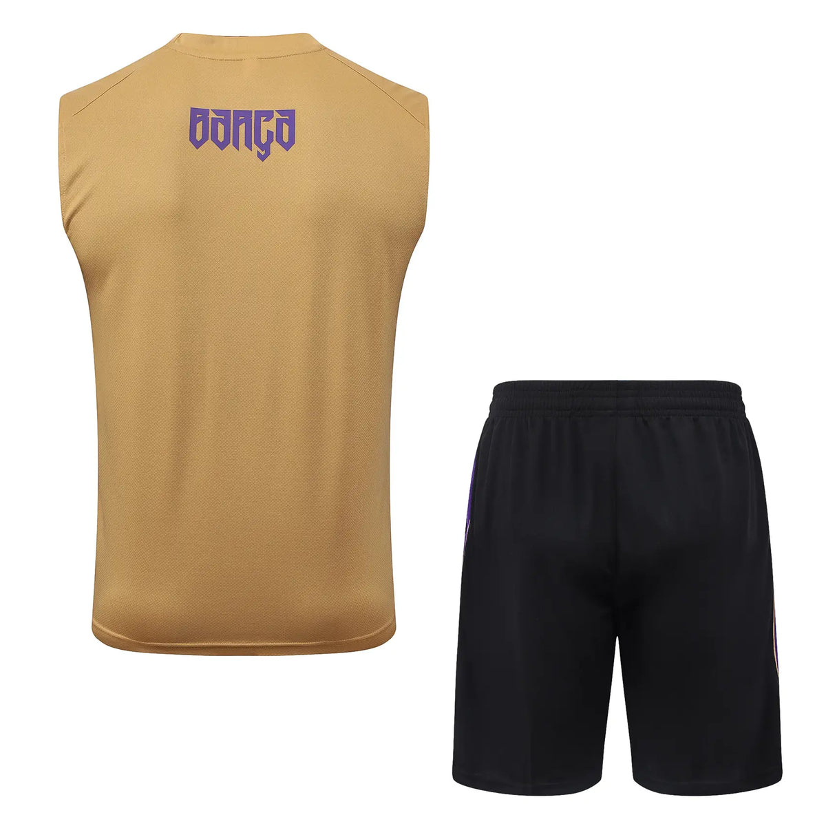 Completino Canottiera Barcelona 26/27 Uomo Oro | Kit Allenamento - CalcioVivo