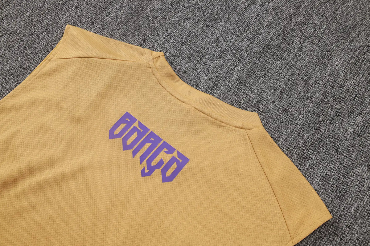 Completino Canottiera Barcelona 26/27 Uomo Oro | Kit Allenamento - CalcioVivo