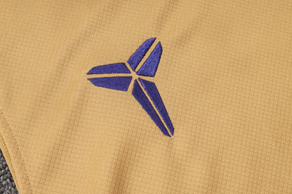 Completino Canottiera Barcelona 26/27 Uomo Oro | Kit Allenamento - CalcioVivo
