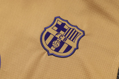 Completino Canottiera Barcelona 26/27 Uomo Oro | Kit Allenamento - CalcioVivo