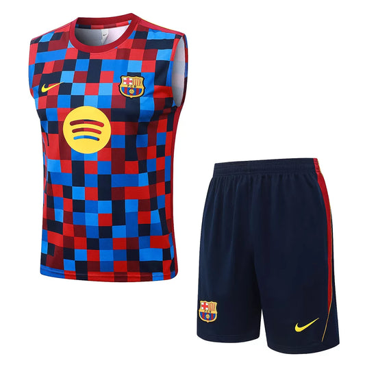 Completino Canottiera Barcelona 26/27 Uomo Multicolore | Kit Allenamento