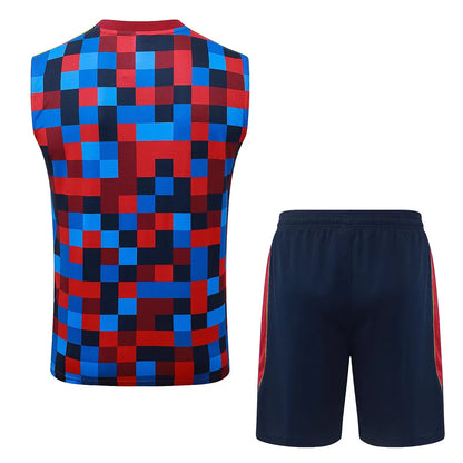 Completino Canottiera Barcelona 26/27 Uomo Multicolore | Kit Allenamento