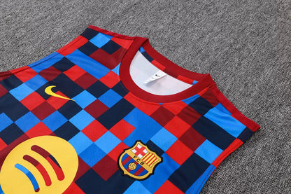 Completino Canottiera Barcelona 26/27 Uomo Multicolore | Kit Allenamento