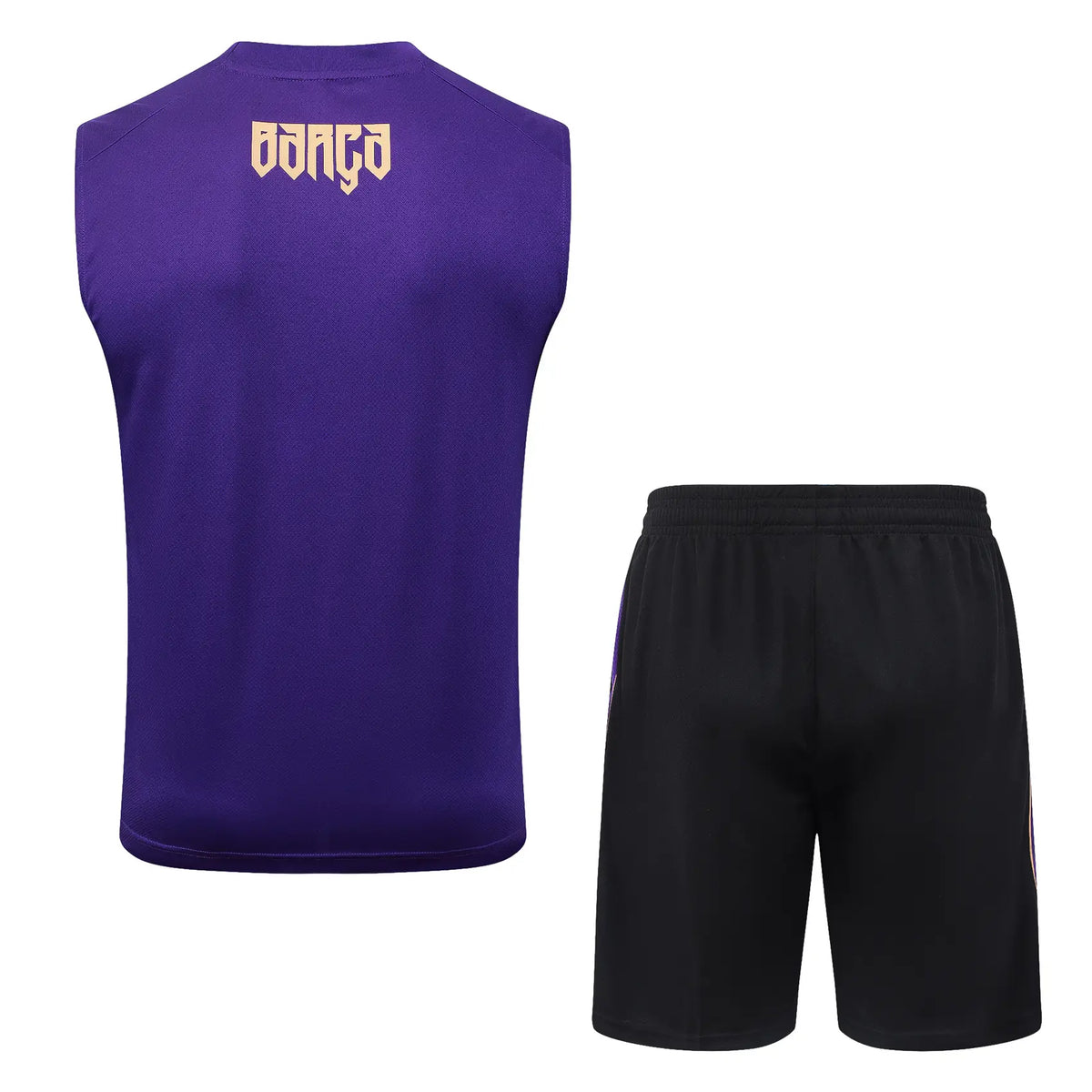 Completino Canottiera Barcelona 26/27 Uomo Viola | Kit Allenamento - CalcioVivo