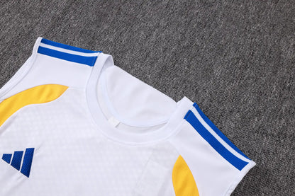 Completino Canottiera Boca Juniors 26/27 Uomo Bianco | Kit Allenamento - CalcioVivo