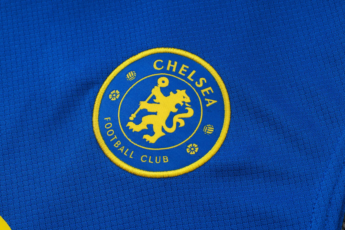 Completino Canottiera Chelsea 26/27 Uomo Blu Elettrico e Nero | Kit Allenamento - CalcioVivo