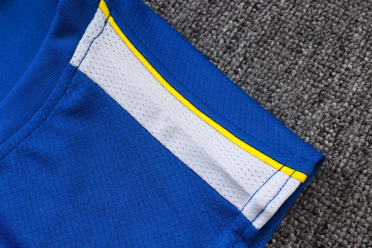 Completino Canottiera Chelsea 26/27 Uomo Blu Elettrico e Nero | Kit Allenamento - CalcioVivo