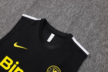 Completino Canottiera Chelsea 26/27 Uomo Nero | Kit Allenamento - CalcioVivo