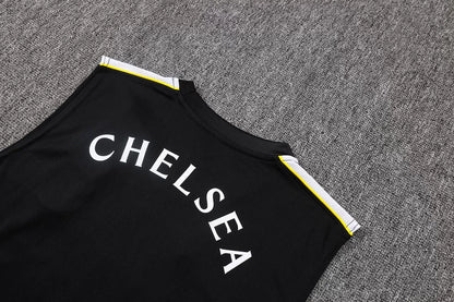Completino Canottiera Chelsea 26/27 Uomo Nero | Kit Allenamento - CalcioVivo