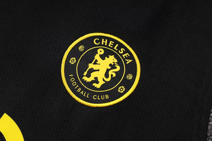 Completino Canottiera Chelsea 26/27 Uomo Nero | Kit Allenamento - CalcioVivo