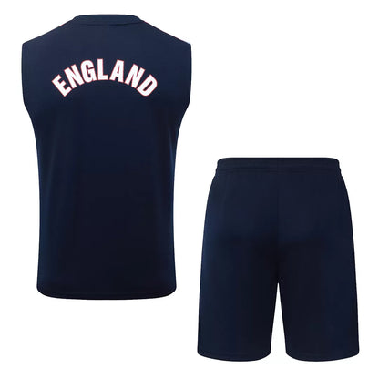 Completino Canottiera Inghilterra 26/27 Uomo Blu Navy | Kit Allenamento