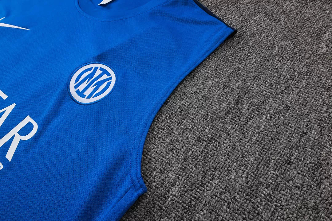 Completino Canottiera Inter 26/27 Uomo Blu | Kit Allenamento - CalcioVivo