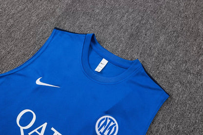 Completino Canottiera Inter 26/27 Uomo Blu | Kit Allenamento - CalcioVivo