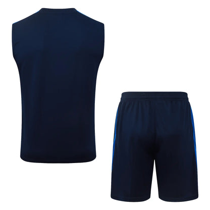 Completino Canottiera Inter Milan 26/27 Uomo Blu Navy | Kit Allenamento - CalcioVivo