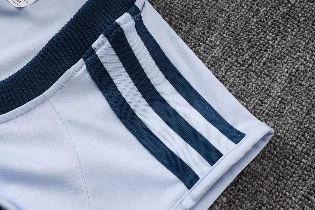 Completino Canottiera Italia 26/27 Uomo Azzurro e Blu Navy | Kit Allenamento
