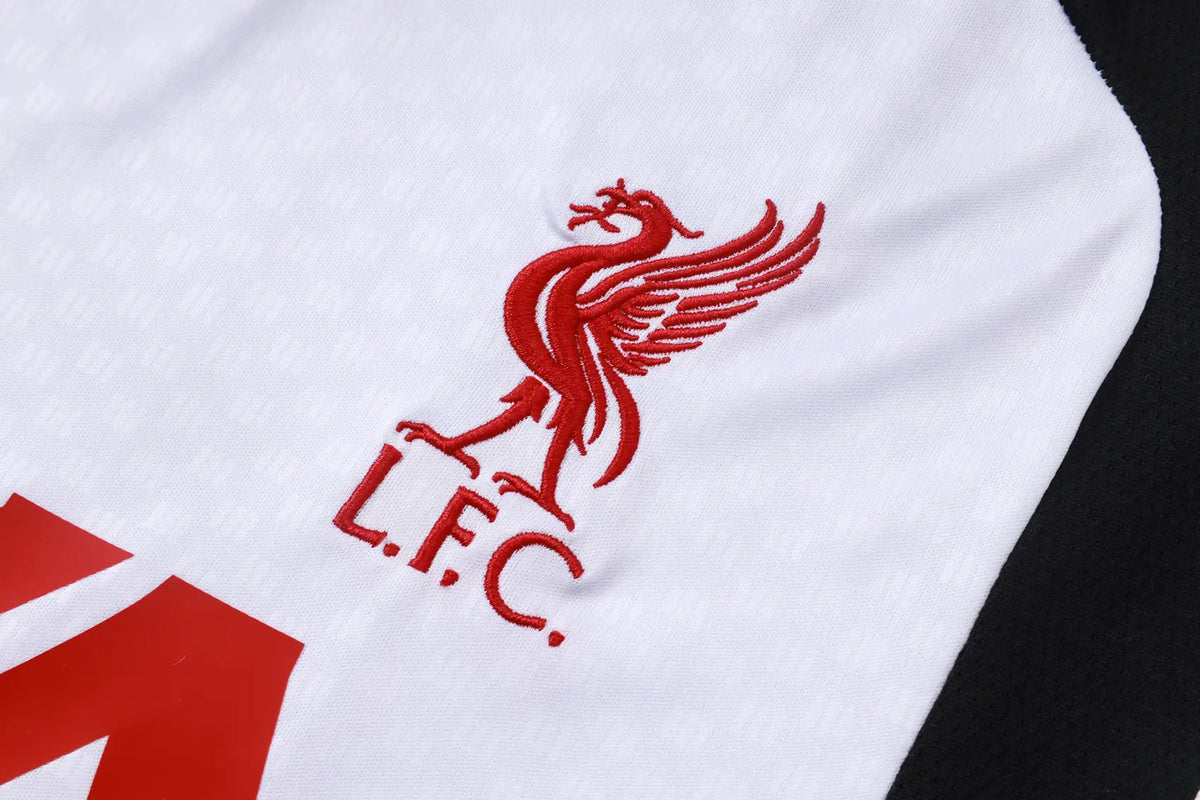 Completino Canottiera Liverpool 26/27 Uomo Bianco | Kit Allenamento - CalcioVivo