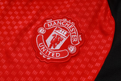 Completino Canottiera Manchester United 26/27 Uomo Rosso | Kit Allenamento - CalcioVivo