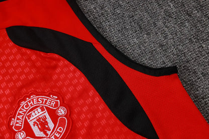 Completino Canottiera Manchester United 26/27 Uomo Rosso | Kit Allenamento - CalcioVivo