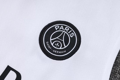 Completino Canottiera PSG 26/27 Uomo Bianco | Kit Allenamento