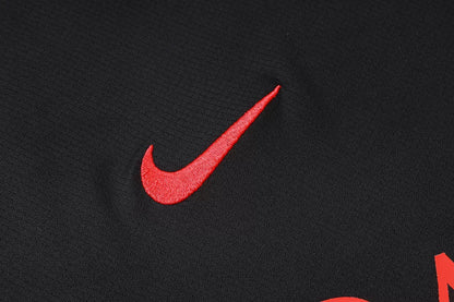 Completino Canottiera PSG 26/27 Uomo Nero | Kit Allenamento