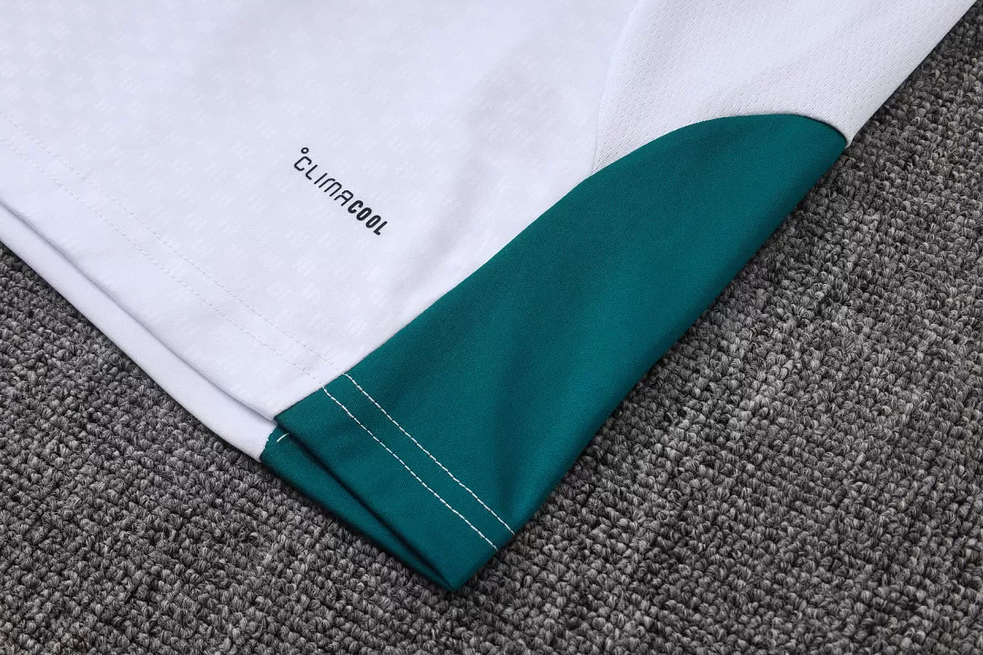 Completino Canottiera Real Madrid 26/27 Uomo Bianco | Kit Allenamento
